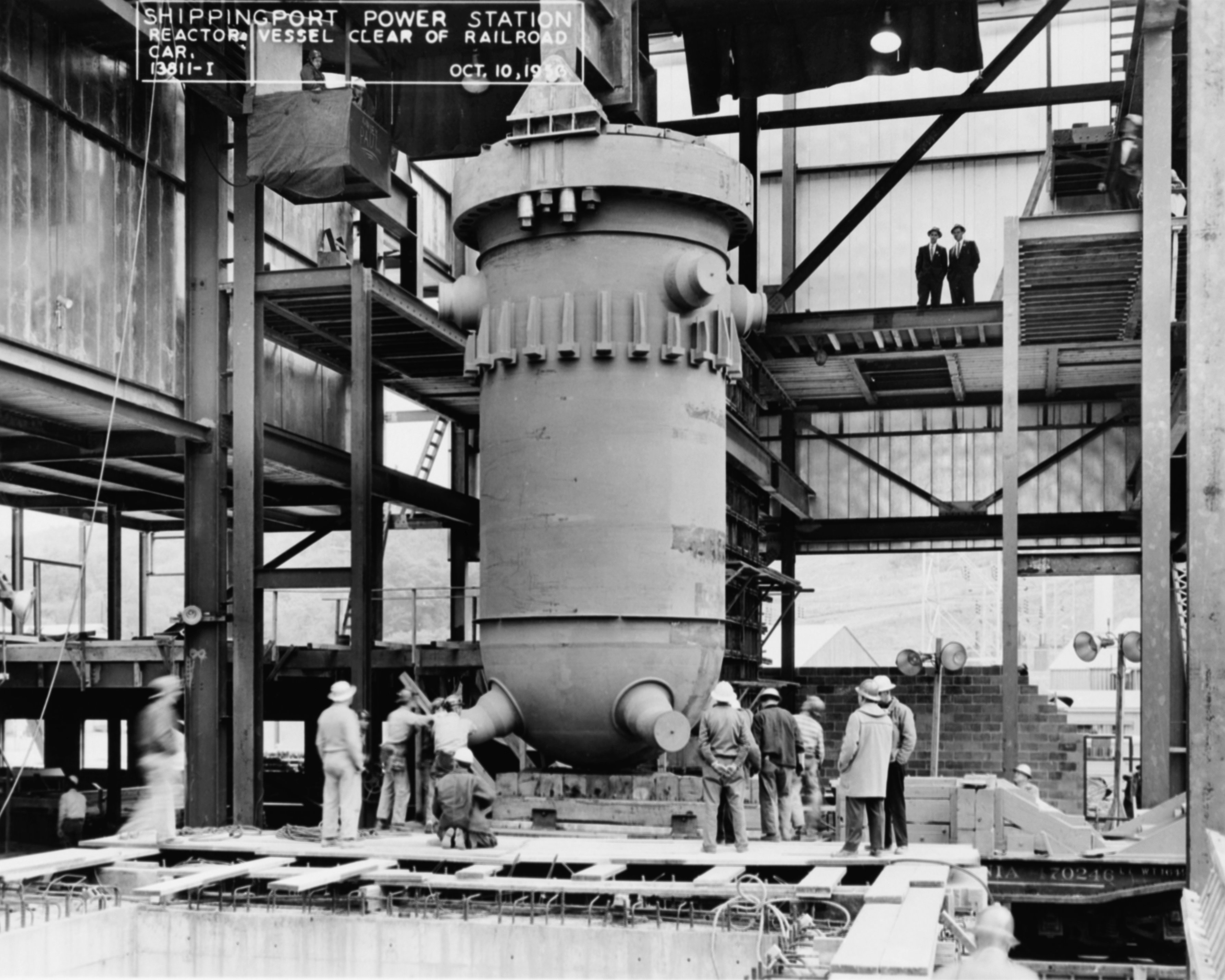 December 2, 1957 – Shippingport Atomic Power Station Becomes the World’s First Atomic Electric Power Plant Devoted Exclusively to Peacetime Uses