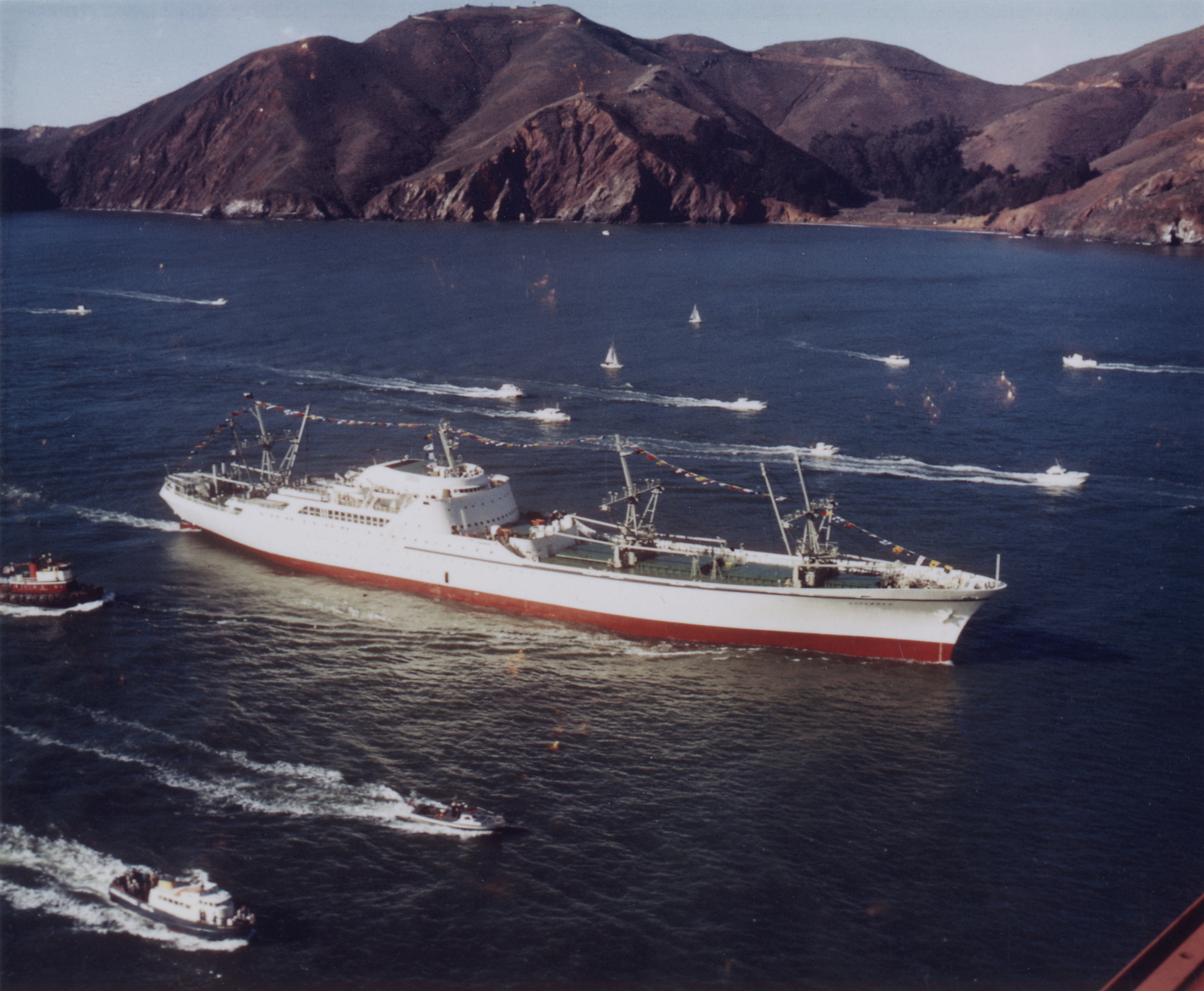 July 21, 1959 – The First Nuclear-Powered Merchant Ship, the NS Savannah, is Launched