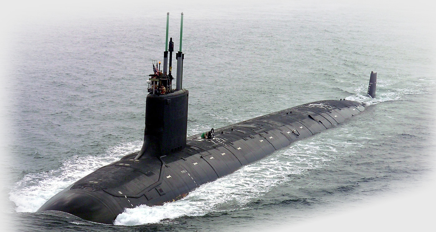 August 16, 2003 – The USS Virginia (SSN-774), the First Virginia Class Nuclear Submarine is Launched.